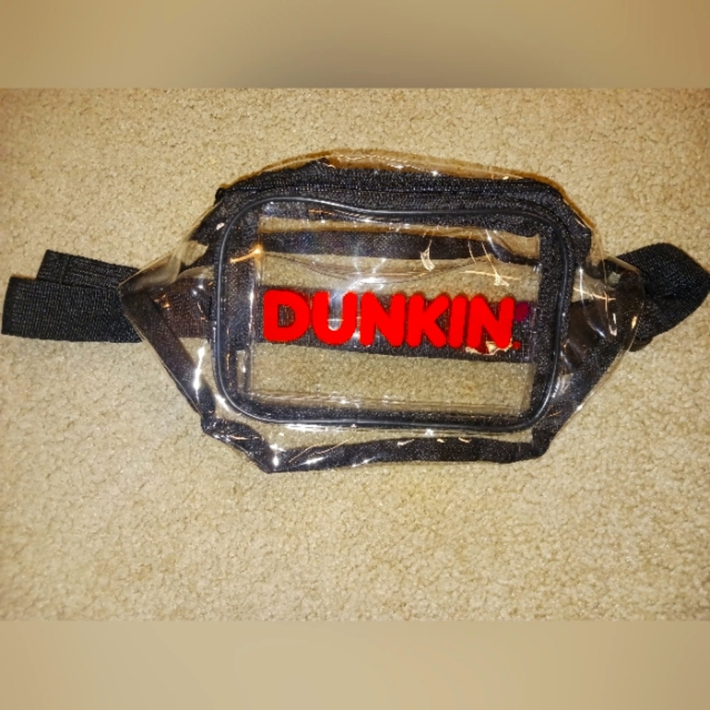 NEW UNUSED CONCERT APPROVED LIGHTWEIGHT OFFICIAL DUNKIN' FANNY PACK CUTE